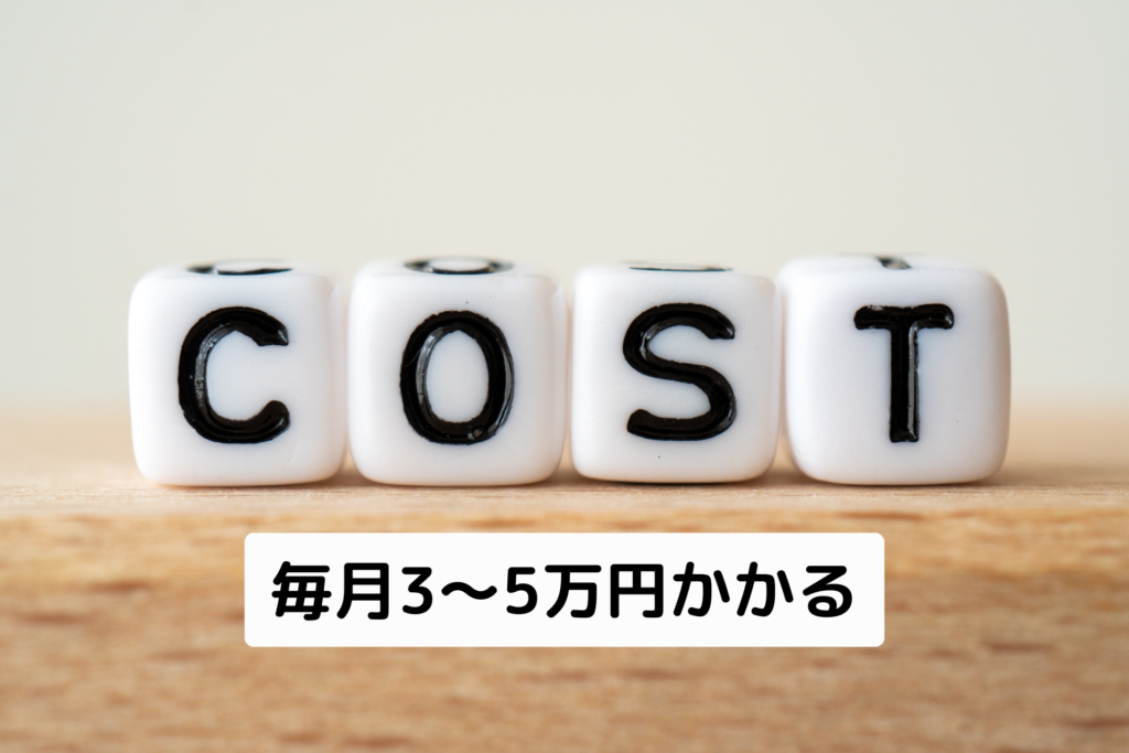 コストがかかる